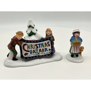 Department 56 New England Village Series Christmas Bazaar Sign - Thumbnail 5
